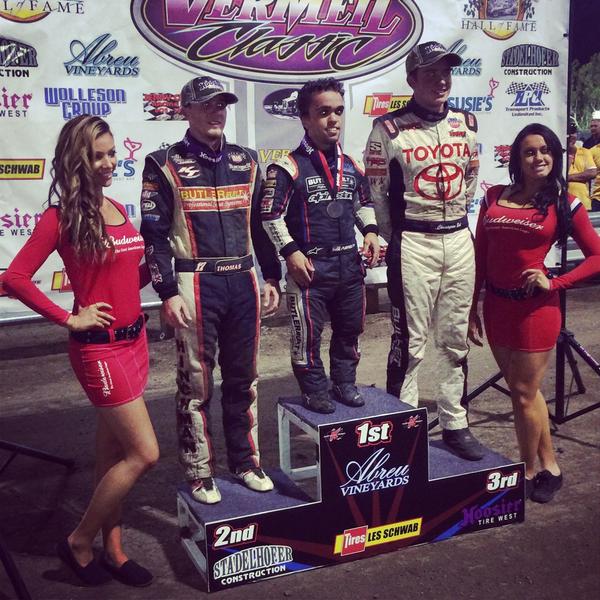 Kevin Thomas Jr takes second in Calistoga